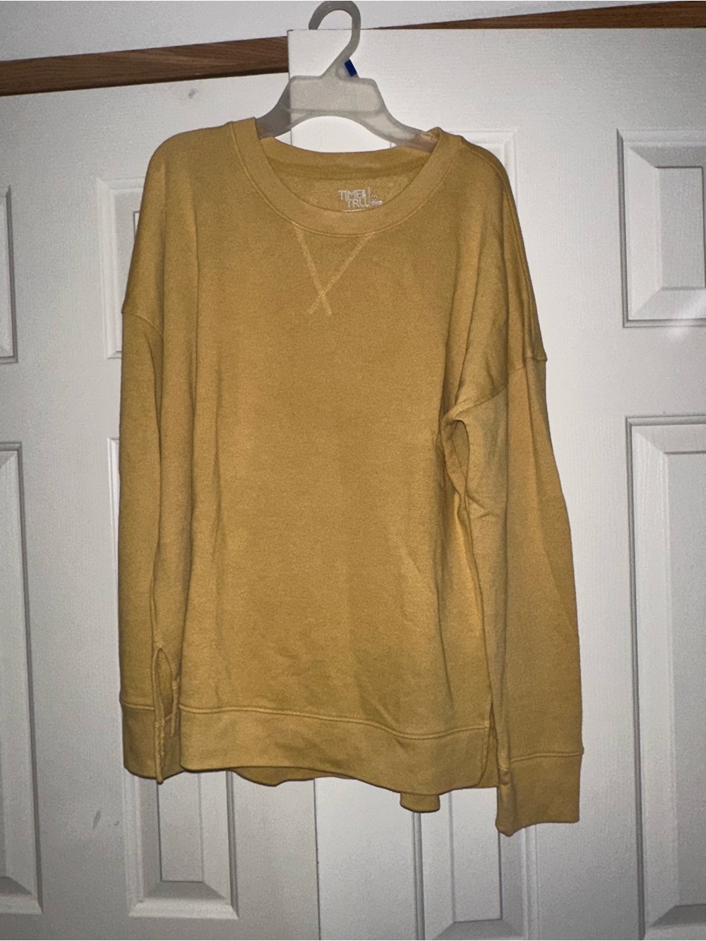 Women’s Mustard Crewneck Long Sleeve